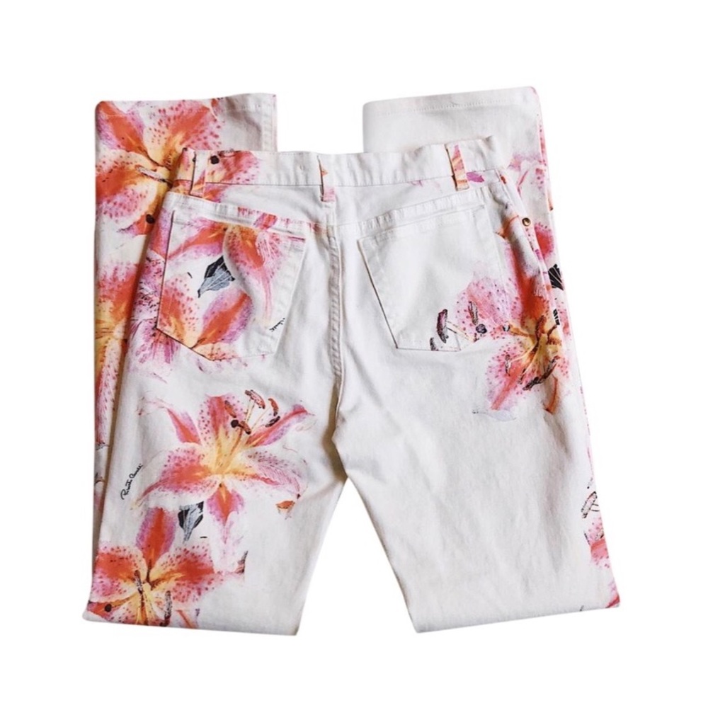 🌺Vintage Roberto Cavalli Floral Jeans 🌺